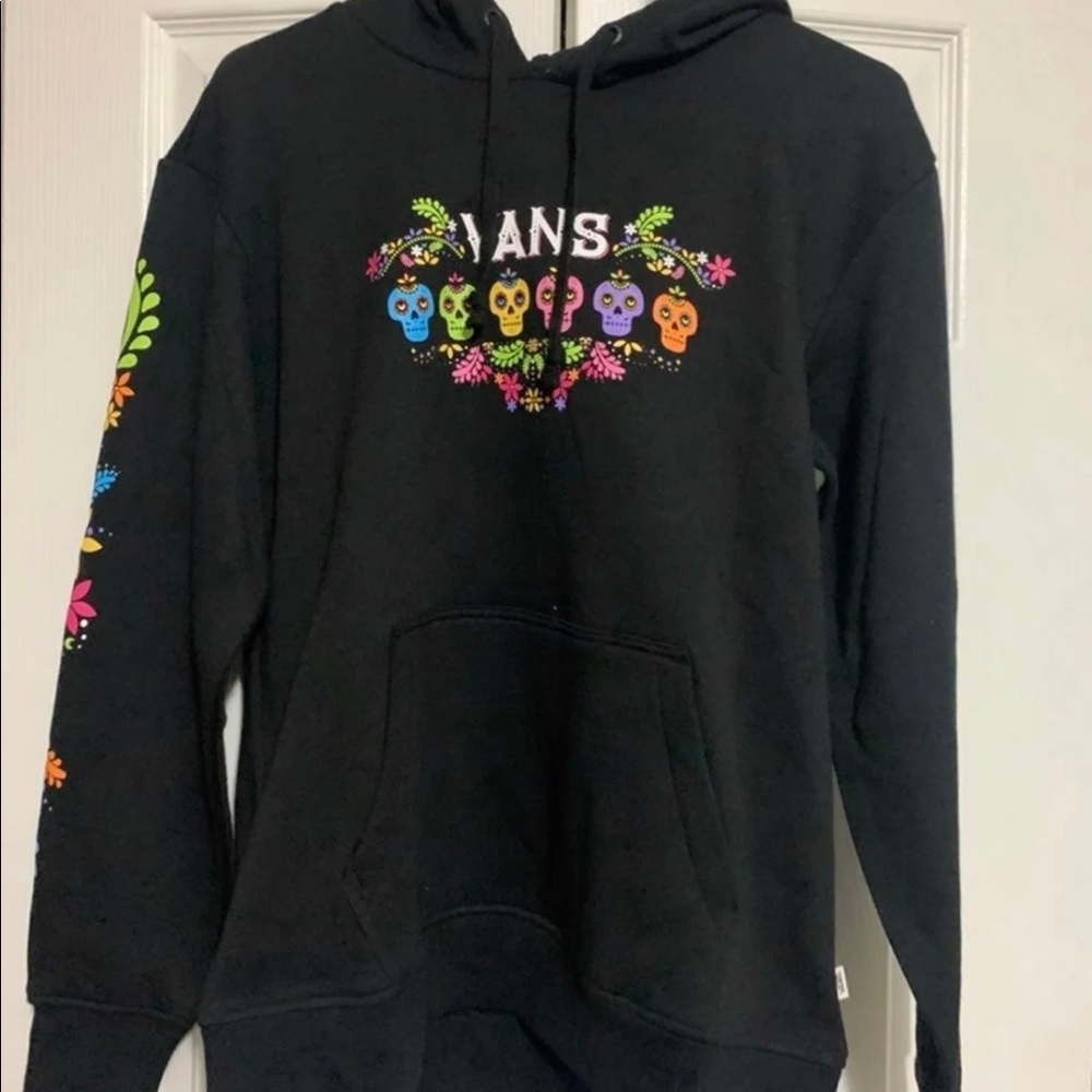 VANS day of the dead sweatshirt NWT